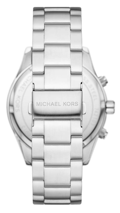 michael kors layton watch silver|Oversized Layton Silver.